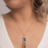 Colar 7 Chakras folheado em ouro 18k - Image 3