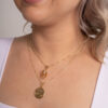 Conjunto Choker Citrino + Colar Seja Luz folheado em ouro 18k - Image 2