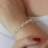 Pulseira Cristal com elástico